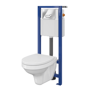Stenski WC-komplet