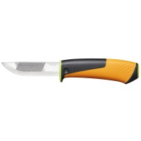 Fiskars Visoko zmogljiv nož z nosilcem z integriranim ostrilcem noža
