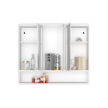 Jokey Omarica z ogledalom Lymo 58 cm x 49,5 cm x 14,5 cm bela