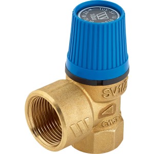 Membr. varnostni ventil za sanitarno vodo 18,6 mm (1/2") x 24,1 mm (3/4") 10 bar