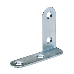 Kotna pločevina levo 30 mm x 40 mm x 10 mm jeklo pocinkano