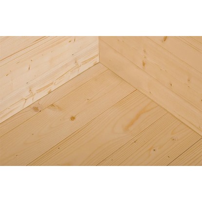 Weka Lesena vrtna hiška 122 Vel. 4 Antracit 7,1 m²