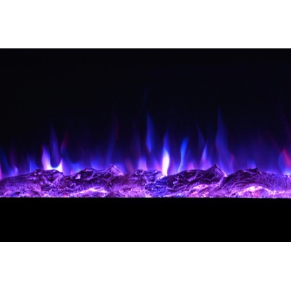 El Fuego LED električni kamin Luzern z ogrevanjem zatemnilen 1,8 kW