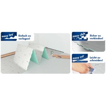 Selitac Parketna in laminatna podloga 5 mm 5 m² z AquaStop