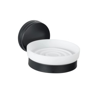 Wenko Posoda za milo Pavia črna