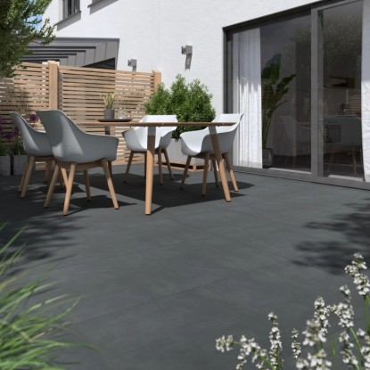 Terasna plošča iz porcelanskega kamna Streetline siva 60 x 60 x 2 cm - 2 kosa