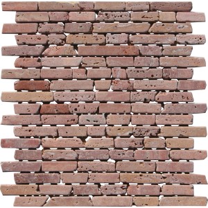 Mozaik ploščica Verona rdeča 30,5 cm x 30,5 cm