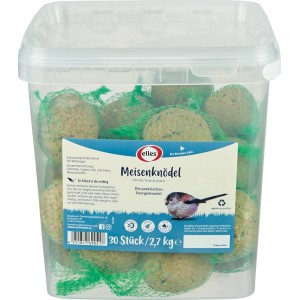 Elles Hrana za divje ptice v obliki lojne pogače za sinice z mrežico 30 kosov