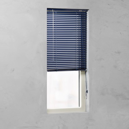 Cocoon Aluminijasta žaluzija 25 mm modra 160 cm x 175 cm