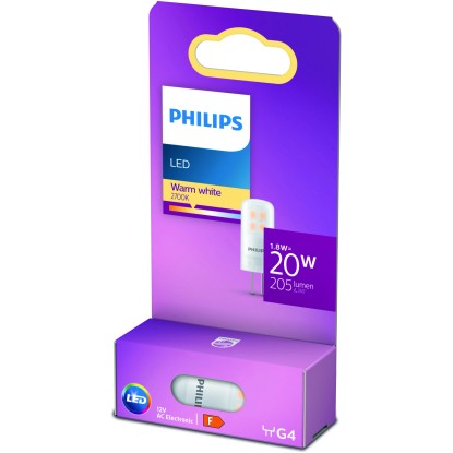Philips Sijalka LED G4 1,8 W toplo bela 205 lm EEK: F 3,5 x 1,3 cm (V x Ø)