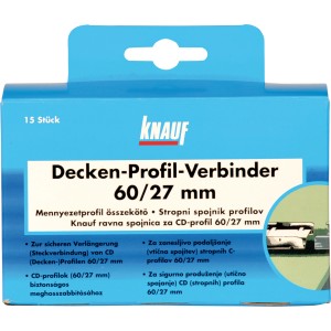 Knauf Spojniki za CD-profile 60/27 15 kos