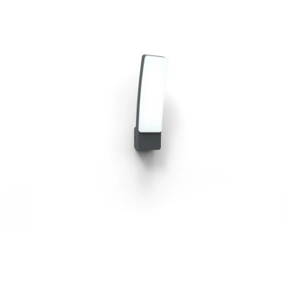 Lutec Zunanja stenska LED-svetilka Kira 17,3 W 31,1 x 8,3 x 11 cm antracitna