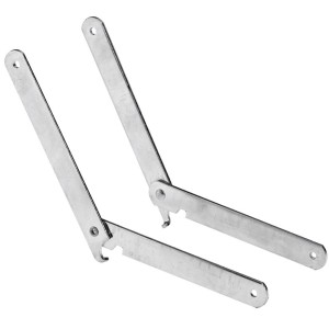 Zložljivo držalo za mize in klopi pocinkano jeklo jekla