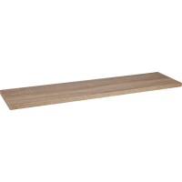Stenska polica iz MDF Oldham 1,8 cm x 60 cm x 20 cm hrast Sonoma