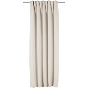 Zavesa z zankami Offwhite 245 cm x 135 cm