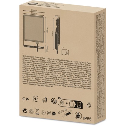 Ledvance Zunanji reflektor Floodlight Essential 30 W črna 18,6 x 12,8 cm