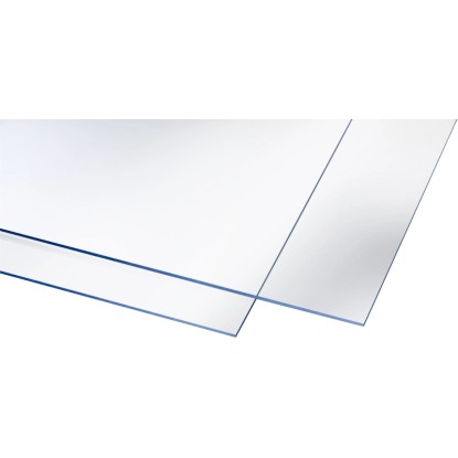 Plošča iz polistirola 5 mm gladka prozorna 1000 mm x 500 mm