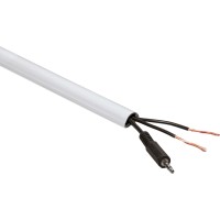 D-line Kabelski kanal 16 mm x 8 mm Bel 2 m