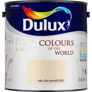 Dulux Pralna zidna barva Colours of the World Sun of Hellas 2,5 l
