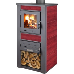 Pro-termo Kaminska peč Alpina Boiler Etaž 24 rdeča 24 kW