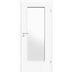 Classen Notranja vrata Natura HR m.4 steklo bela CPL desna 750 mm x 2000 mm
