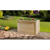 Weka Lesena visoka greda WekaLine 669 Natur VxŠxG: 81 cm x 131 cm x 91 cm
