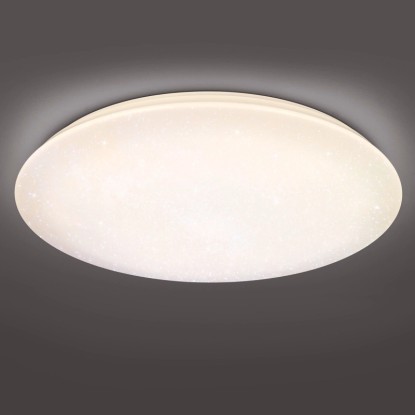 Trio LED stropna svetilka Nagano z zvezdnatim nebom Ø 79 cm Bela