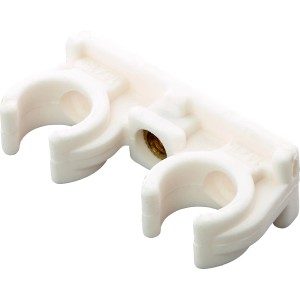 Sponka za cevi Dvojna Ø 15 mm