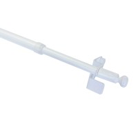 Gardinia Vpenjalni drog Press&Go, okrogel, bel 50-80 cm