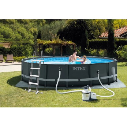 Bazenski komplet Intex Frame Pool Set Ultra Rondo XTR Ø 488 x 122 cm