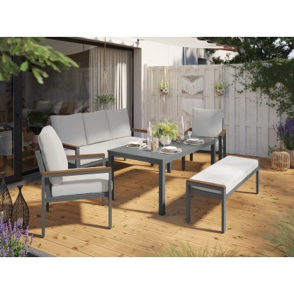 Sedežna garnitura Moonbeam 5-delna