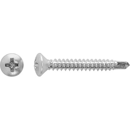 LUX-TOOLS Samovrt. vijak z leč. glavo in križnim PH-utorom Ø 3,5 x 19 mm pocin.