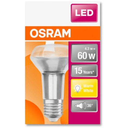 Osram Reflektorska LED-sijalka E27/4,3 W (345 lm), Topla bela svetloba