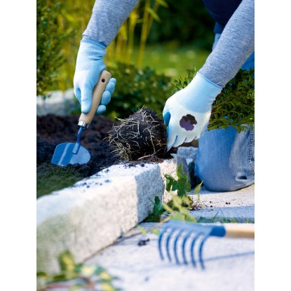 LUX-TOOLS Vrtne rokavice Lateks Modra Vel. 9