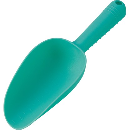 Ročna lopatka z merilno lestvico plastična sortirano