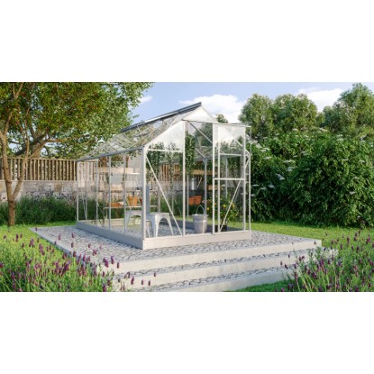 Vitavia rastlinjak Triton 6200 Aluminij ESG 3 mm 197,7 cm x 317,1 cm x 208,4 cm