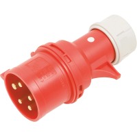 CEE Vtič 5-polni IP44 32 A Rdeča