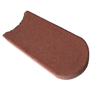 Vrtni robnik rjav 4,5 cm x 12 cm x 24 cm