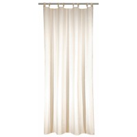 Zavesa z zankami Bert Vanilja 235 cm x 135 cm