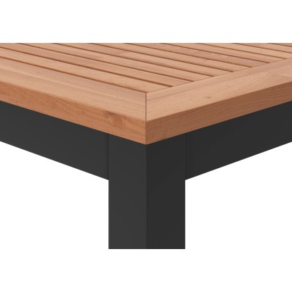 Sedežna garnitura Bonlee 5-delna aluminij siva