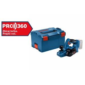 Bosch Professional Akumulatorski oblič GHO18 V-LI s sistemom L-Boxx