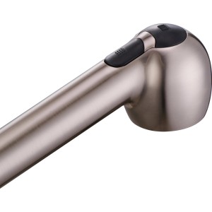 Nadomestna prha za posodo, videz nerjavnega jekla z mešalno šobo