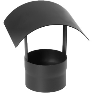 Asada Dimniška kapa Ø 120 črna