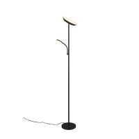 Reality Stoječa LED-svetilka Specter 178 cm x 25 cm x 36 cm črna mat