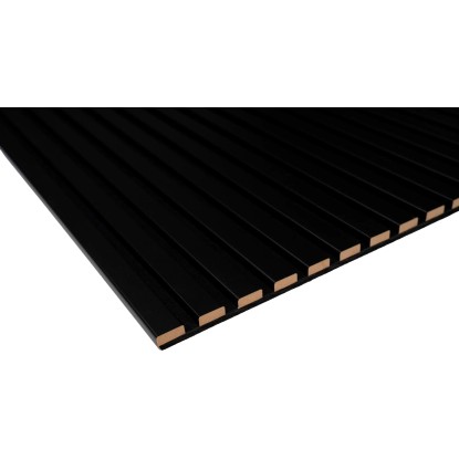 DenPanels Akustična stenska obloga 120 cm x 60 cm črna