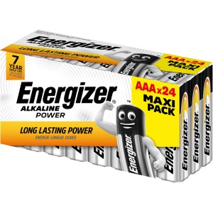 Energizer Baterija Alkaline Power Micro AAA 24 kos papirnata škatla
