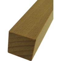 Kvadratna letev bukev 8 mm x 8 mm dolžina 1000 mm