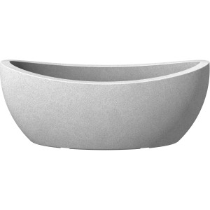 Scheurich Vrtna posoda Wave Globe 58 cm x 24 cm Stony Grey