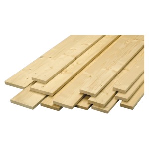 Deska z gladkim robom smrek./jelovina oblana 19 mm x 174 mm x 2000 mm