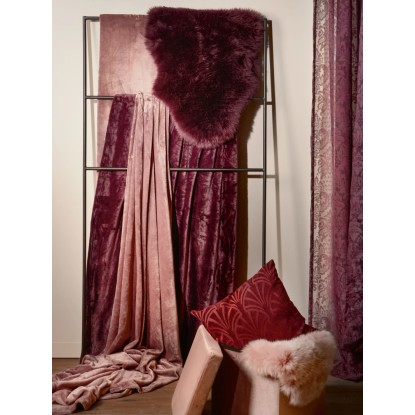 Odeja iz flisa Blush Bordeaux Rožnata 150 cm x 200 cm